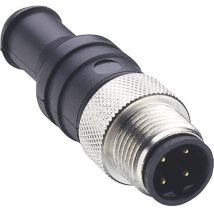 Belden 11024-1 Connettore Dati Per Sensore O Attuatore M12 Spina Dritta Numero Di Poli: 4 1 Pz.