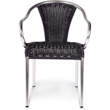 Garbar barcino contract Chaise Intérieur, Extérieur Gris - Set 4