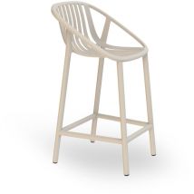 Bini Tabouret Moyen Intérieur, Extérieur Ivoire - Set 2 - Resol