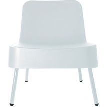 Resol - bob Fauteuil Intérieur, Extérieur Blanc - Set 1 - Blanc