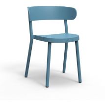 Casino Chaise Intérieur, Extérieur Bleu Rétro - Set 4 - Resol