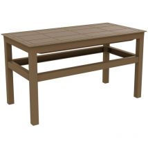 Resol CLICK-CLACK Table Basse Intérieur, Extérieur 90x45 Chocolat