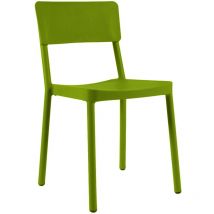 Resol LISBOA Chaise Intérieur, Extérieur Vert Olive - Set 4