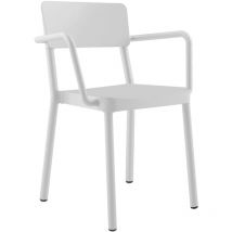 Lisboa Fauteuil Intérieur, Extérieur Blanc - Set 4 - Blanc - Resol