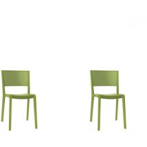 Spot Chaise Intérieur, Extérieur Set 2 Vert Olive - Resol