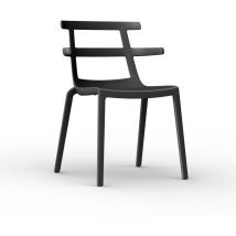 Tokyo Chaise Intérieur, Extérieur Noir - Set 4 - Noir - Resol
