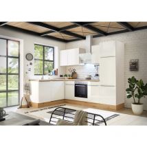 Küche Küchenzeile Winkelküche Marleen Premium 280 Cm Weiß Artisan Eiche Respekta