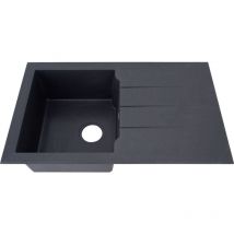 Respekta - Granitverbundspüle Alinéo 81 x 50 cm Spüle Spülbecken Granitspüle