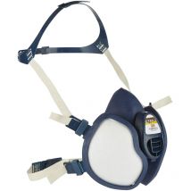 Respirateur de masque semi-masque avec filtres en carbone actifs 3M