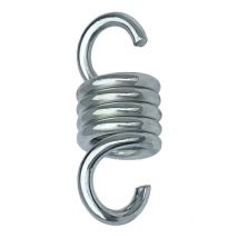 Bromol - Ressort de hamac - En acier galvanisé trempé - Pour chaises de hamac suspendues et balançoires de porche - Capacité de charge de 270 kg
