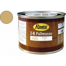 2K Füllmasse inkl. Härter Holz-Spachtelmasse lackierbar 500 g Eiche mittel - Resto