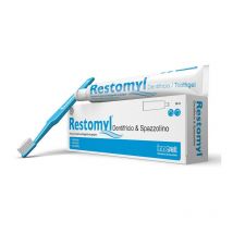 Restomyl Dentifricio e Spazzolino large da 50 ml per cani e gatti
