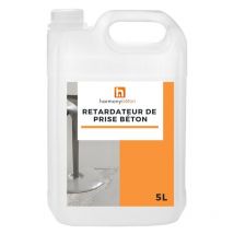 Retardant de prise pour béton - 5 l - Harmony Béton