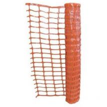Rete protezione cantiere arancio tenax