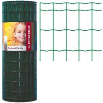 Rete Betafence Pantanet Family 25m – Acciaio zincato – Maglia 101,6 x 50,8 mm – Ø 2,50 mm – Verde muschio