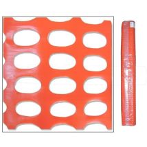 Tenax 82056004 Rete Da Cantiere In Hdpe 50 M Altezza 1,80 M Maglia 55x55 Mm Colore Arancione