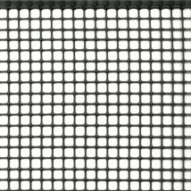 Rete plastica grigio antracite maglia cm 1x1 m 1x40