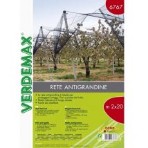 Rete Telo Antigrandine per il giardino 2x20m Verdemax