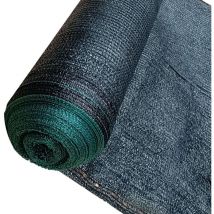 Rete telo ombra ombreggiante oscuramento 90% frangisole verde 600 cm x 5 mt