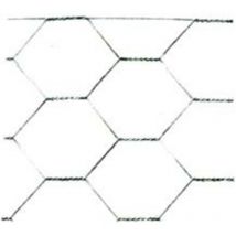Rete tripla torsione zincata dopo la tessitura maglia 51/4 spessore filo ø mm.0,8 mt.50 cm.100h. 1 rotolo T-rex
