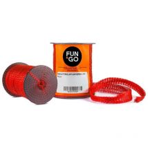 Ehlis - Rete tubolare per imballo universale-100 rossa (25mt) fun&go