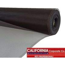 Rete Zanzariera 120 cm x 100 cm Alluminio Americana 18/16 Nera