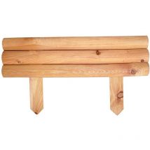 Retenue de terre en mélèze huilé 55 x 16.5 cm Unitaire