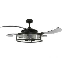 Retractable ceiling fan Fanaway Classic Black