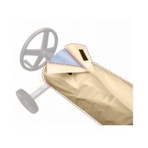 Retractable swimming pool cover made of 190T waterproof fabric 490