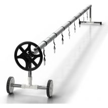Enrollador de piscina , Plata, 520 cm, OK-Living