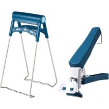 Retriever Zange, Retriever Zange Clip, Zange Edelstahl Küche Set, Anti-Hot Dish Gripper, KüChenzangen, Zange Edelstahl rutschfeste, Griff zum Tragen