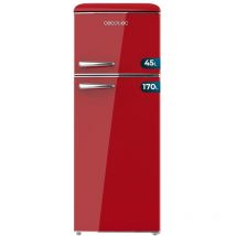 Cecotec - Retro 2D Origin Red mini réfrigérateur, capacité of 85L, classe e, led intérieur.