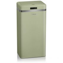 Retro 45L Green Square Sensor Bin - Swan