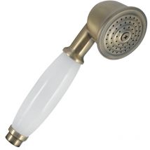 Kerra - Vintage Shower Head Replacement Retro Bathroom Antique Brass