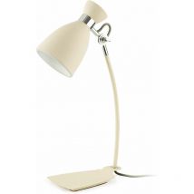 Faro Barcelona - Faro Retro - 1 Light Retro Desk Lamp White, Beige, E14