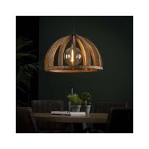Retro Ceiling Light Silberston Solid Mango Wood