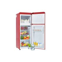 Retro-kühlschrank. Kühl-gefrier, 105.5x41cm, Mit 92 Liter Gesamtvolumen, 28 Liter Gefriervolumen. -27°c 13°c