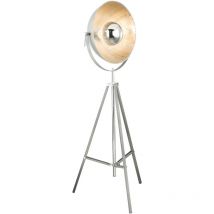 Globo - lámpara de pie - Xirena - gris - metal - ø 78cm - E27 -