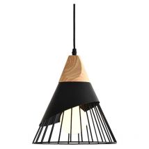 Lampe à Suspension Rétro Suspension Luminaire E27 En Forme De Cage En Métal Suspension Lustre Vintage Plafonnier D'Intérieur Noir