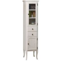 Sapho - retro Unité de rangement 40x170x36cm, blanc droit/ancien