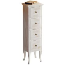 RETRO Unité de stockage 35x119x33cm, vieux blanc
