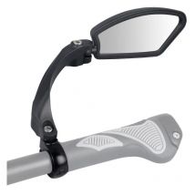 Rétroviseur de vélo, rétroviseur de guidon de vélo, hd, résistant aux chocs, lentille en verre, réglable, contrôle de rotation à 360 degrés à droite
