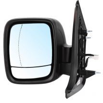 Rétroviseur extérieur gauche - abs - Noir - Réf. 4422962, 4422988 - Design aérodynamique élégant - Remplacement parfait - Miroir haute définition