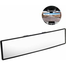 Rétroviseur Intérieur, Rétroviseur De Voiture Grand Angle, Retroviseur Panoramique Interieur Universel, Miroir D'Angle Mort De Voiture, Anti-