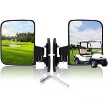 Rétroviseurs latéraux magnétiques réglables pour chariot, rétroviseurs convexes magnétiques pour golf, UTV, tracteur, chariot, chariots élévateurs,