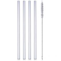 Reusable glass tubes with brush for drinks 88324515 88324515 88324515 88324515 88324515