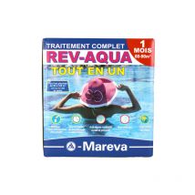 Rev-Aqua Kit MAREVA Komplettbehandlung für Schwimmbecken von 60 bis 90 m3 - 1 Monat - 1400211