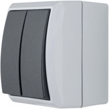 Rev Completo Interruttori in serie AquaForm Grigio chiaro 0511571777 1 pz.