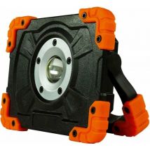 REV - Lámpara de trabajo led de la batería recargable 5 5W negro-naranja (por 4)