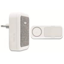Suoneria senza fili Kit completo – REV – Verde, Bianco – 150 m, IP55, 100 dBA, 58 melodie